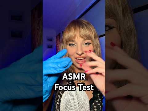 ASMR focus test - brain training for short attention spans (Fast & Aggressive, ADHD) #asmr
