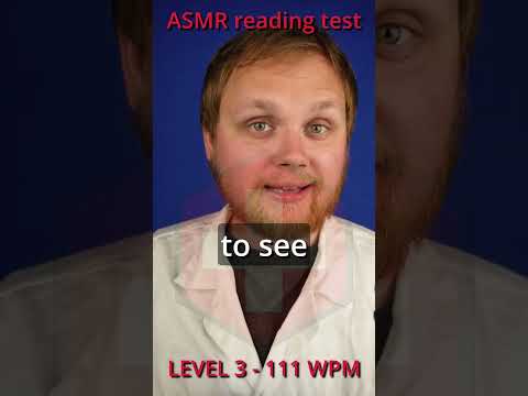 Can you read? LEVEL 3 #asmr