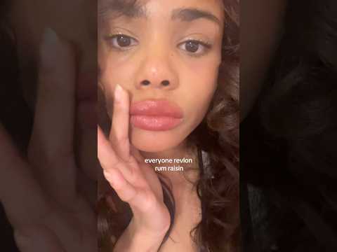 @Revlon Cosmetics rum raisin #fyp #beauty #lipstick #makeup #revlon