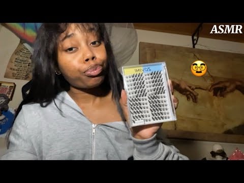 ASMR| Shaving Off Your Eyelashes & Giving You New Ones ASMR ROLEPLAY🥸🪒