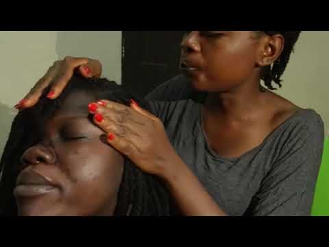 ASMR Relaxing Scalp Scratching, Scalp Check & Gum Chewing for sleep 💤