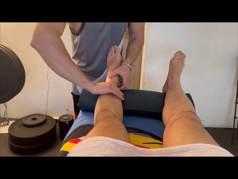 Pov Asmr - Leg Massage - Stress Relief