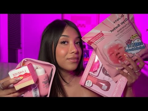 ASMR| $300 Pink Sephora Haul 💗 Makeup & Skincare 