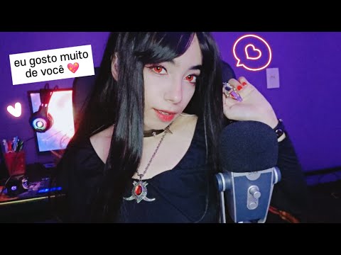 ASMR GAROTA QUE SENTA ATRÁS DE VOCÊ FAZENDO CARINHO NA SUA NUCA