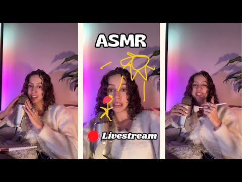 ASMR Singing Livestream (peartreeASMR) 💤🎶 1 Hour Long