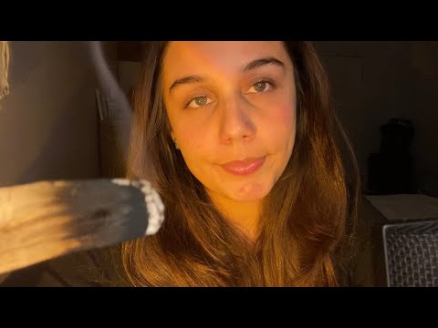 ASMR | LIMPIEZA ENERGÉTICA PARA TI 🕯️✨🤍