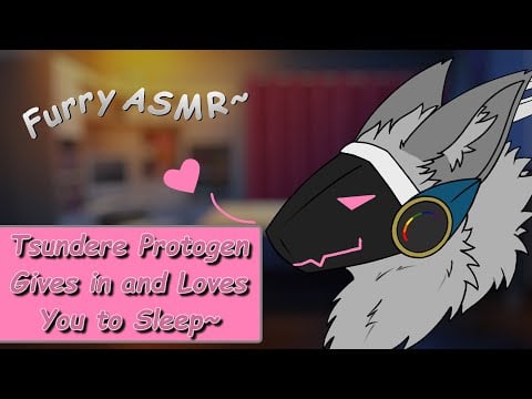 [Furry ASMR Roleplay] [M4A] Tsundere Protogen Gives You Kisses~