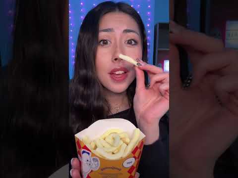 Trying candy foods #asmr #tingles