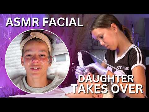 Teaching My Daughter a This or That ASMR Sibling Facial w/Gemma & Titus