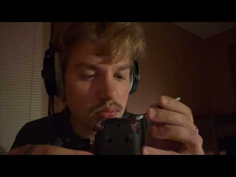 ASMR trying to pick your brain with the tascam
