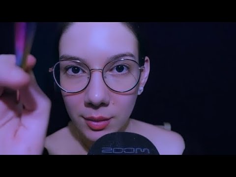 ASMR 👄 Os SONS de BOCA Mais DELICADOS da Sua VIDA | MOUTH SOUNDS + VASSOURINHA No Seu ROSTO