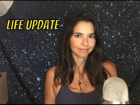 ASMR- Life Update Ramble *gum chewing*