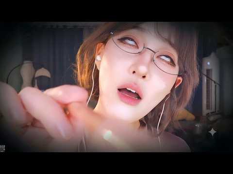 ASMR】囁き声/リップノイズ/耳はー/吐息/ストレス解消/安眠サポート