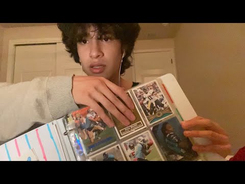 ASMR showing you my card collection