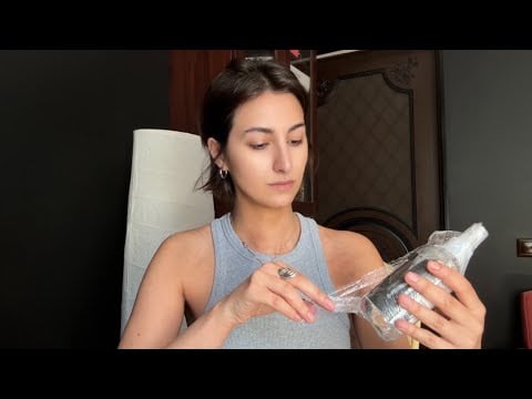 АСМР МЕДЛЕННЫЕ ТРИГГЕРЫ / ОБЗОР ПАРФЮМА / РАСПАКОВКА