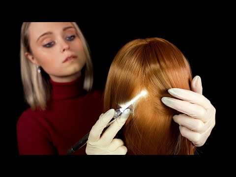 ASMR | Strawberry blonde SCALP inspection 🍓 [SENSORY SUNDAY]