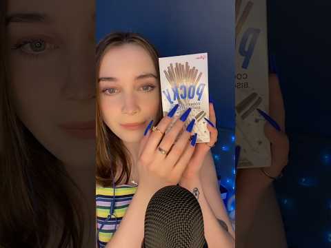 Yummy! #asmr #asmreating #asmrfood #pocky #mukbang