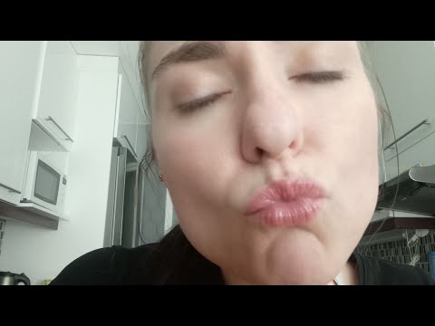 ASMR- Lens fogging and lens kissing 💋