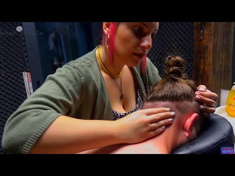 SPECIAL CHAIR MASSAGE FOR SLEEP🎧RELAX FROM ''OBEN''