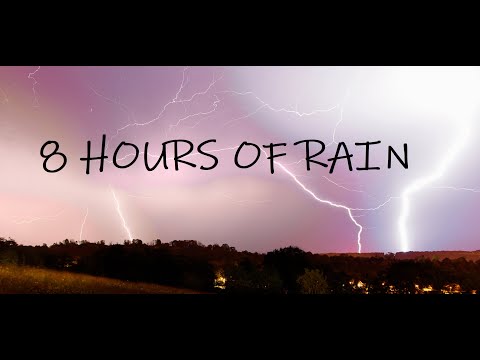 RELAXING 8 HOURS of Rain!