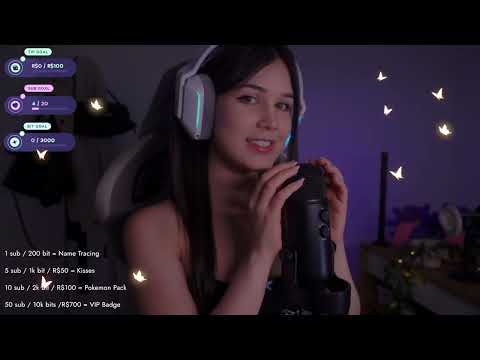 asmr, i talk a lot