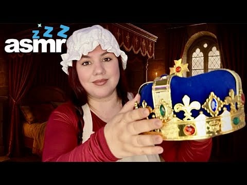 ASMR SIRVIENTA Medieval te Prepara para la Coronación | Roleplay Realista del Siglo XVI