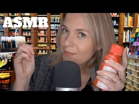 ASMR FR 🎨 RP vendeuse dans une boutique de loisirs créatifs