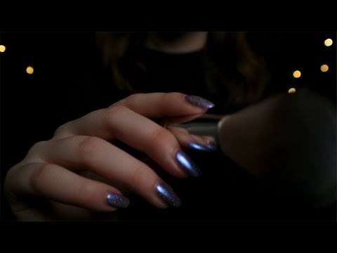[ASMR] Gentle up close face brushing + layered mouth sounds (no talking)