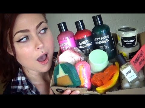 Big Lush Christmas 2017 Unboxing! ⛄