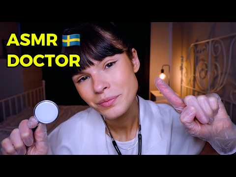 ASMR 🇸🇪 Doctor Roleplay 🩺 Medical Exam in Swedish