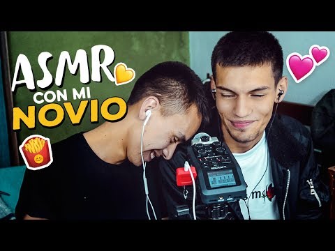 ASMR con Mi NOVIO 👬 Tapping, Inaudible, Mouth Sounds, Roleplay y más | ASMR Español