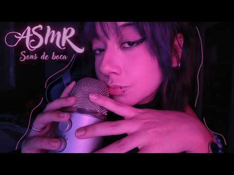 ASMR 30 Minutos de Sons de Boca Binaural *pertinho do seu ouvido*🎧🩷 ~ Ear to Ear Asmr