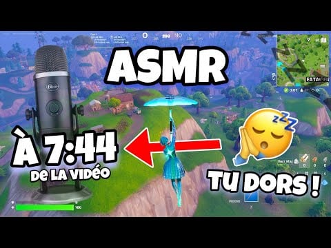 ASMR Français • TU VAS T’ENDORMIR EXACTEMENT A 7:44 DE LA VIDEO 😴💤 (triggers et chuchotements)