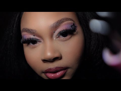 ASMR| Plucking Your Eyebrows RP (Plucking, Hand Movement & Mouth Sounds)