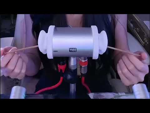 Deep Ear Cleaning & Gentle Tapping ASMR: Goose Feather, Mermaid Pen & Water Tofu Triggers / 3Hr