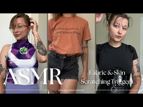 ASMR Compilation | 50+ Minutes of Skin Scratching & Fabric Scratching for Sleep & Tingles