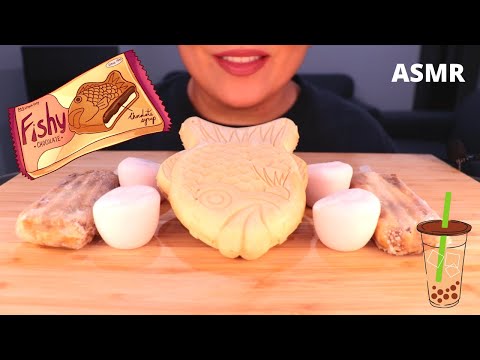 ASMR MOCHI ICE CREAM + SAMANCO MUKBANG 먹방 (NO TALKING) EATING SOUNDS