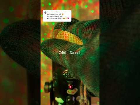 Crinkle Sounds! 🍌 #7on1s #7on1sasmr #crinklesounds #asmr