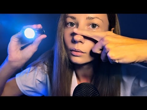 ASMR Gentle Doctor Check Your Reflexes 👩‍⚕️ Medical Exam for Sleep & Deep Relaxation