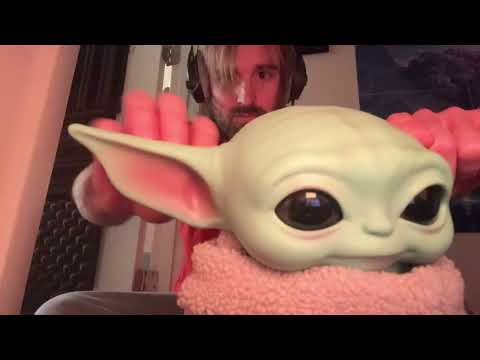 asmr baby yoda massage 