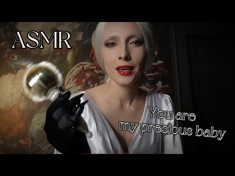 ASMR. The Countess: You are my precious baby. Roleplay, whispers, triggers, personal attention.