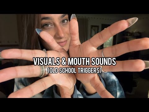 Fast & Aggressive ASMR | My “Old School” Triggers - Visuals, Hand Sounds, Pull/Snap