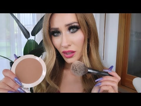 ASMR Toxic Friend's Big Sister Does Your Makeup ✨️ (you're dating her ex 🙊)