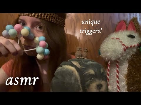 asmr 5 tingly triggers you’ve probably never seen before 🦙 (lofi whispers)