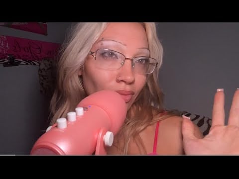 ASMR whisper ramble🩷 (semi inaudible whispering)