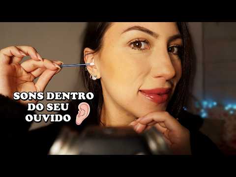 ASMR LIMPEZA PROFUNDA DA sua MENTE e OUVIDO (sons relaxantes e arrepiantes)