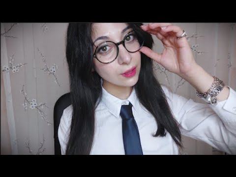 ASMR| MOUTH SOUND da SEGRETARIA 👄| hand movements, whispering