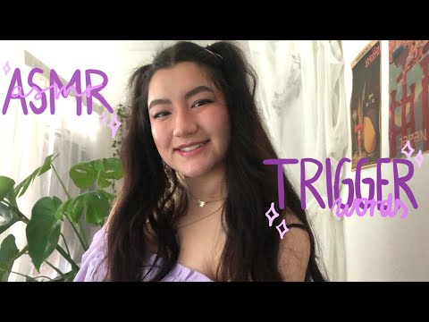 AMSR Close-up whispering trigger words