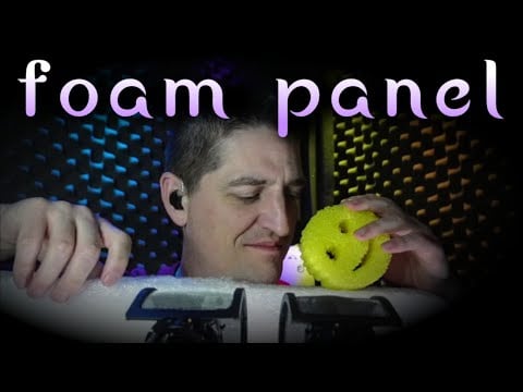 100% Sensitivity #ASMR Crunchy Foam Scratching #Triggers #SleepAid