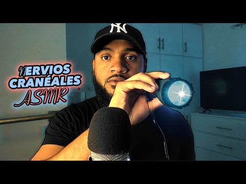 ASMR - ROLEPLAY de NERVIOS CRANEALES  🔦tu médico te hace dormir  😴